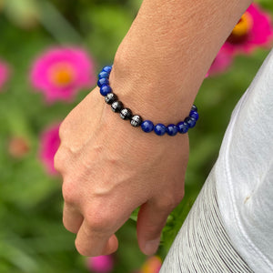 BLUE BELT - Ranked Stone Jiu-Jitsu Bracelet